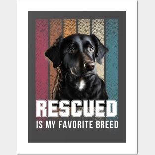 Rescue is my favorite breed Posters and Art